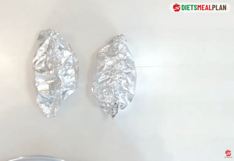Baked Chicken and Vegetables Recipe (BRAT Diet Dinner-foil pieces and close each packet