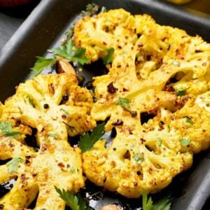 Keto Roasted Cauliflower