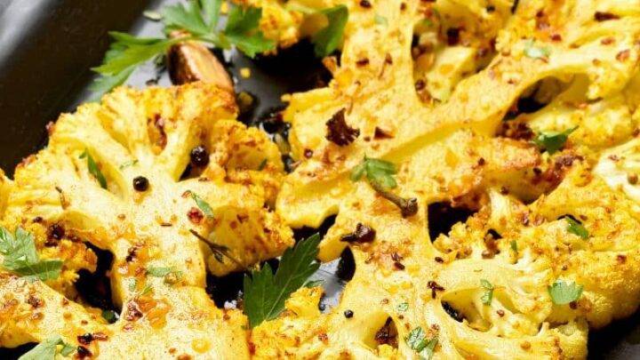 Keto Roasted Cauliflower