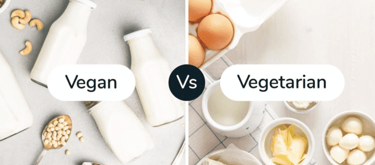 Difference Between Vegan and Vegetarian