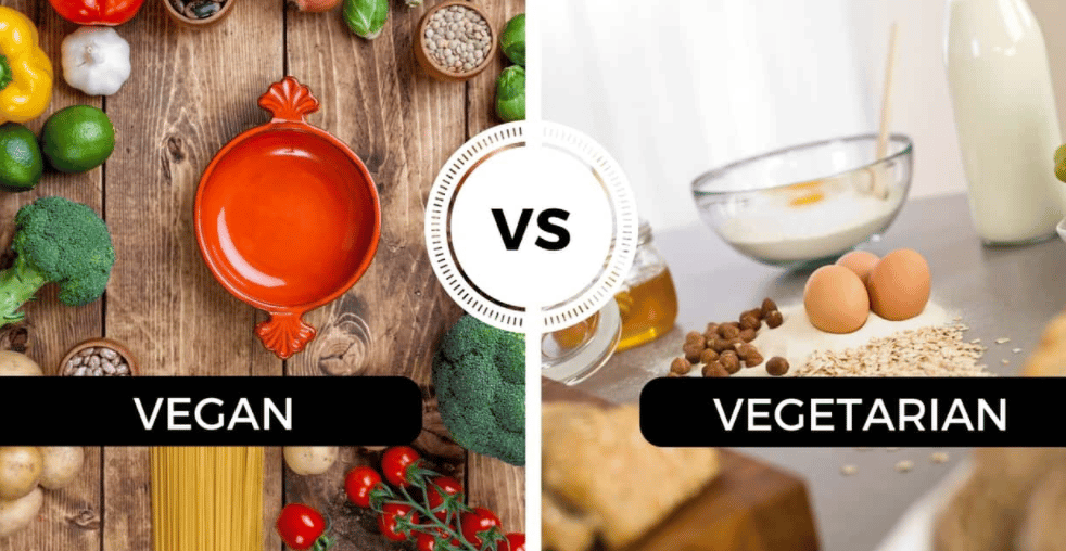 Difference Between Vegan and Vegetarian