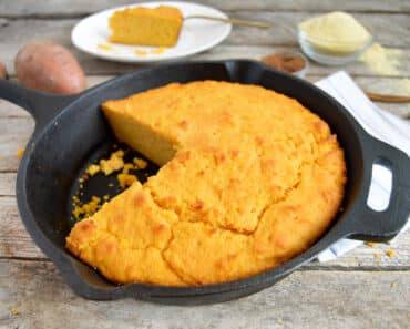 Gluten Free Cornbread Recipe | Pan Cooked