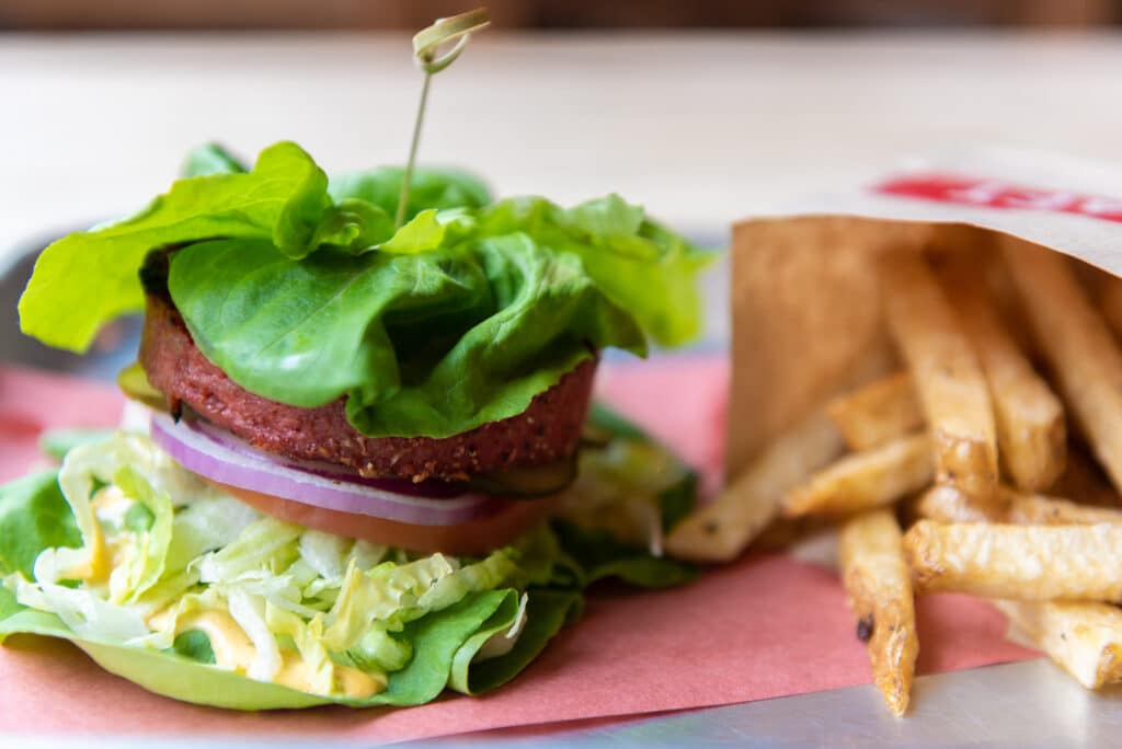 Bunless burger recipe