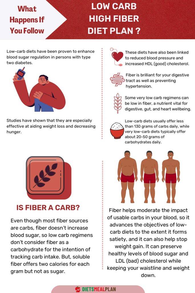 Low Carb High Fiber Diet Plan