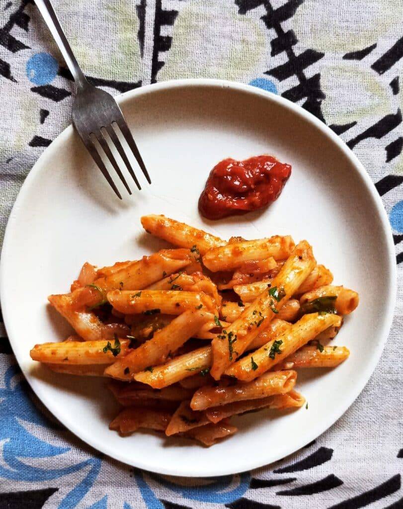Pasta chips recipe