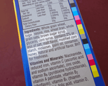 Understanding Ingredients Listed on a Food Label
