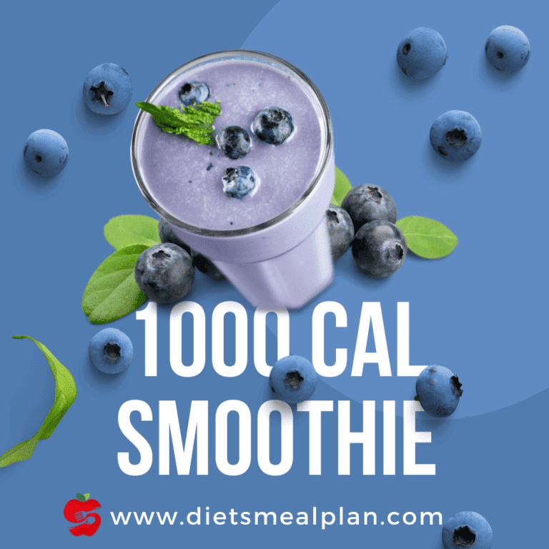 1000 Calorie Smoothie