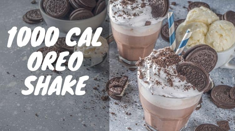 High calorie shake