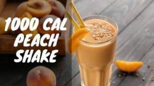 High Calorie Shake Recipes Indulge In Flavorful Beverages Diets Meal High Calorie Shake Peach 300x168 