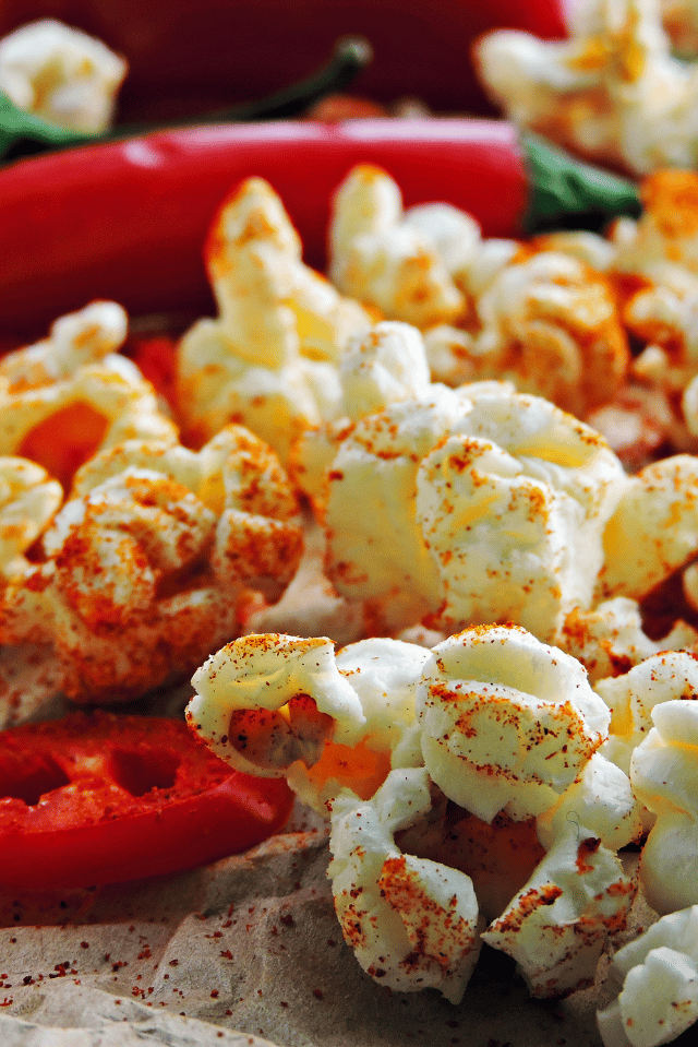 Hot honey popcorn