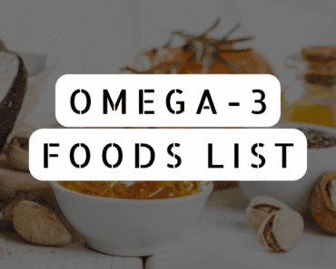 Omega 3 Foods List | 15 Omega 3 Foods