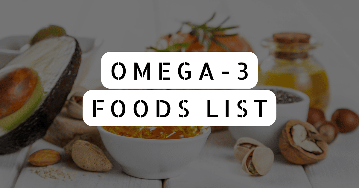 Omega 3 Foods List 15 Omega 3 Foods Diets Meal Plan