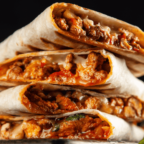 Vegan Buffalo Chicken Wrap