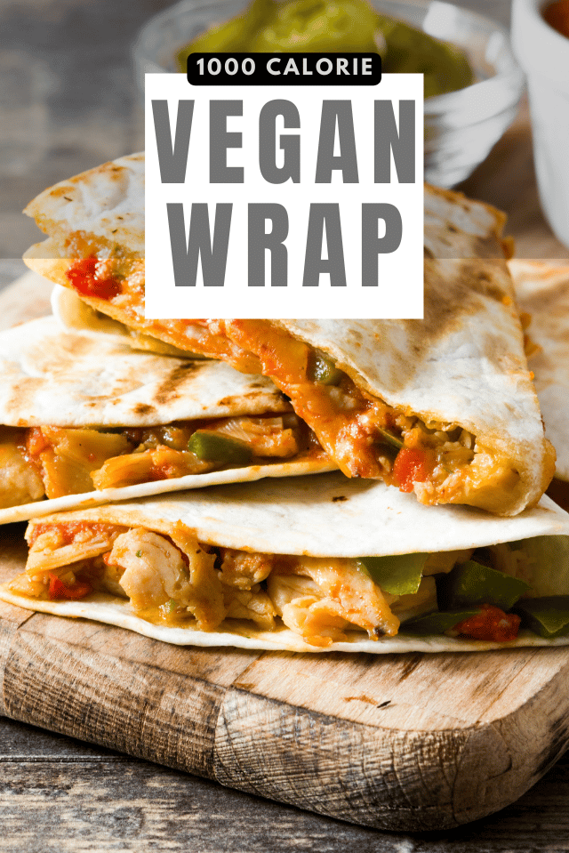 Vegan Buffalo Chicken Wrap