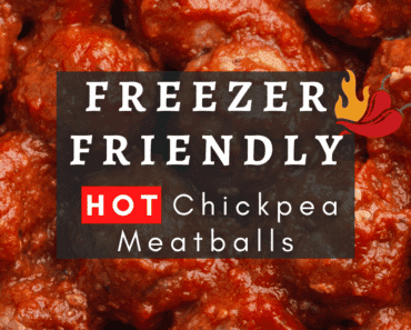 Baked Vegan Chickpea Meatballs Recipe | No Breadcrumbs & Low Fat