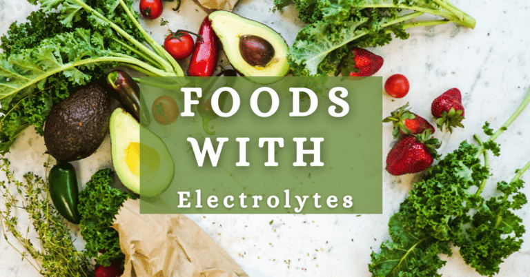 Foods with Electrolytes