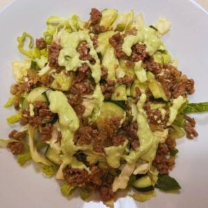 Ground Beef Salad Recipe