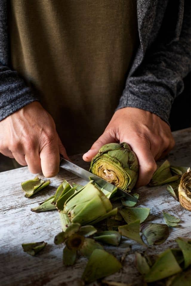 Stuffed artichoke recipe