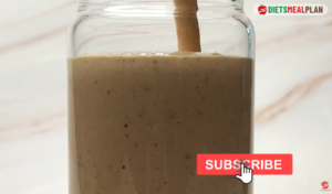 Blend it until smooth