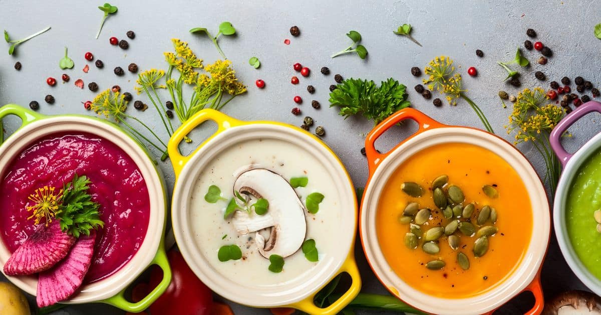 Cardiac Heart Soup Diet Meal Plan Centered on Soup