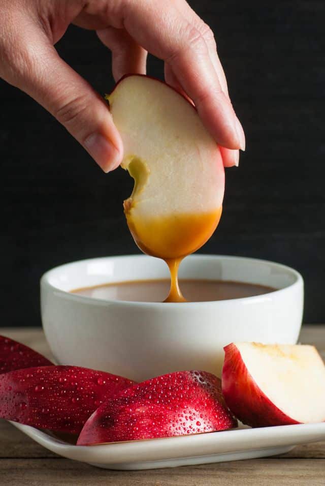 Homemade Caramel Sauce for Apples