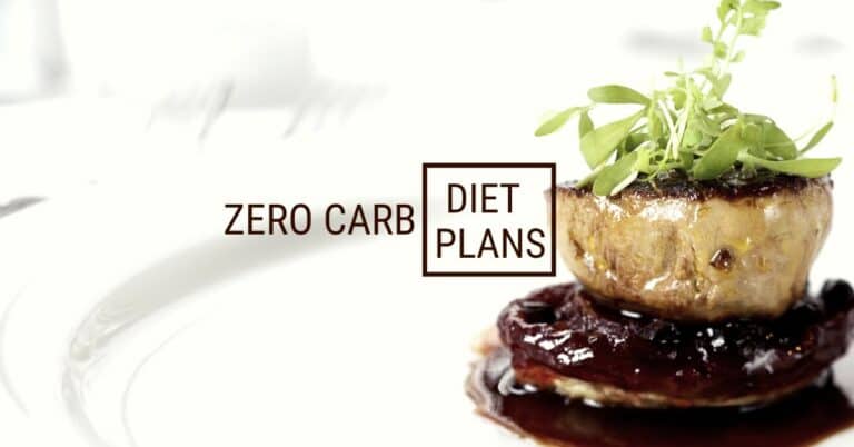 Zero Carb Diet Plans