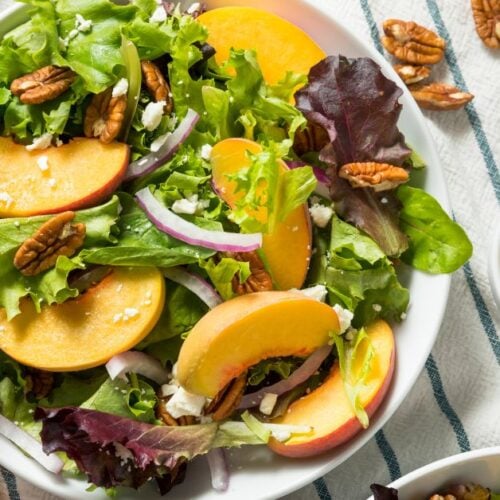 Grilled Peach Salad Recipe