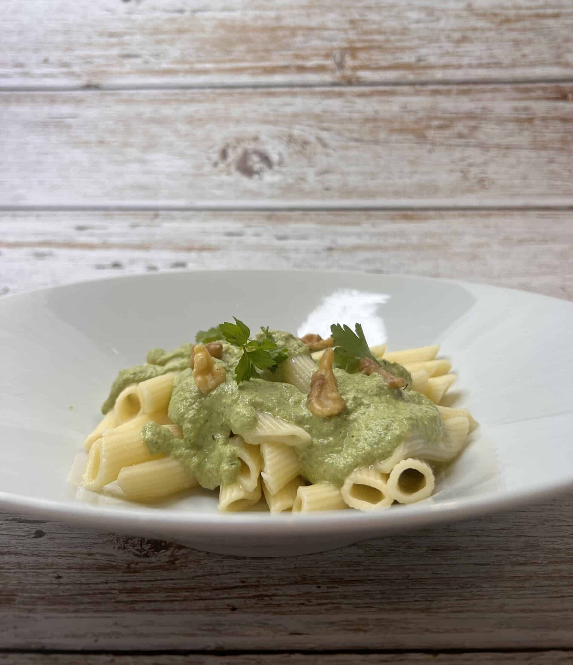 Low Carb and Mediterranean Lemon Parsley Pasta Recipe