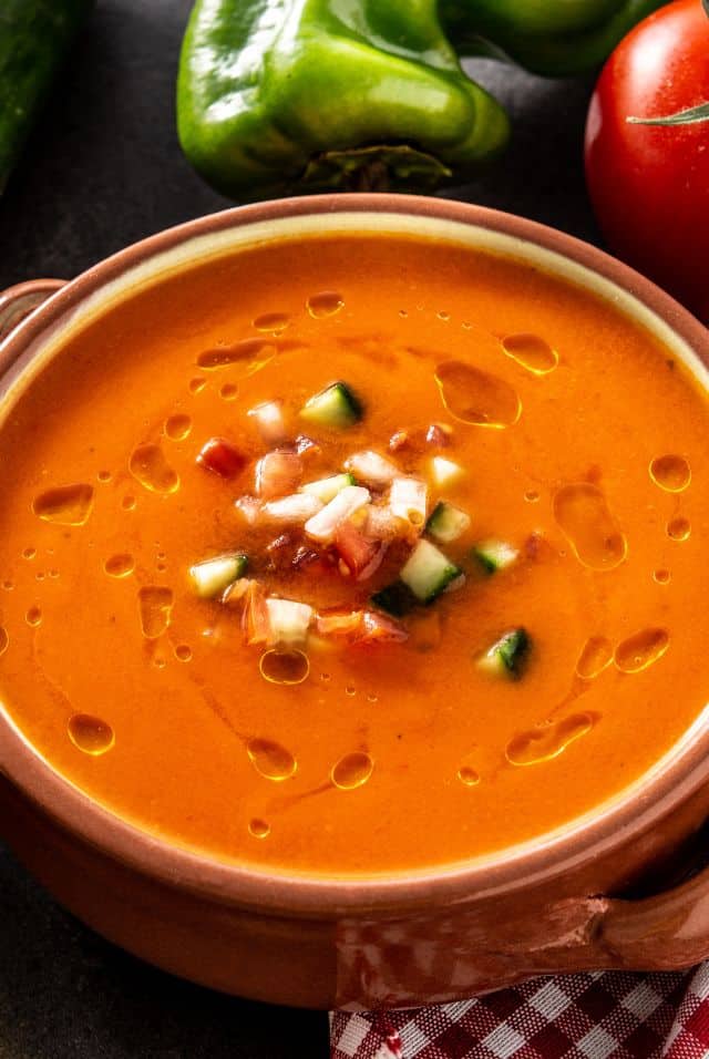 Tomato Gazpacho Soup
