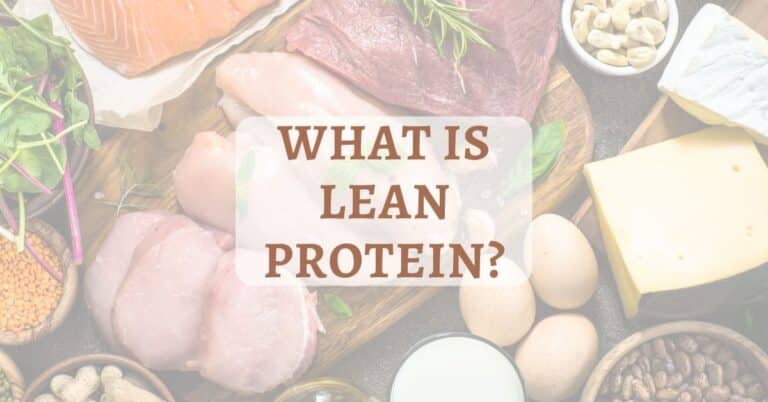 What Is Lean Protein