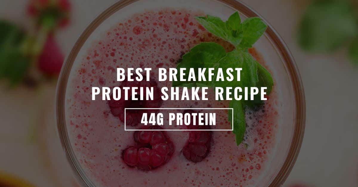 Best Breakfast Protein Shake Recipe | Ice Cream Taste