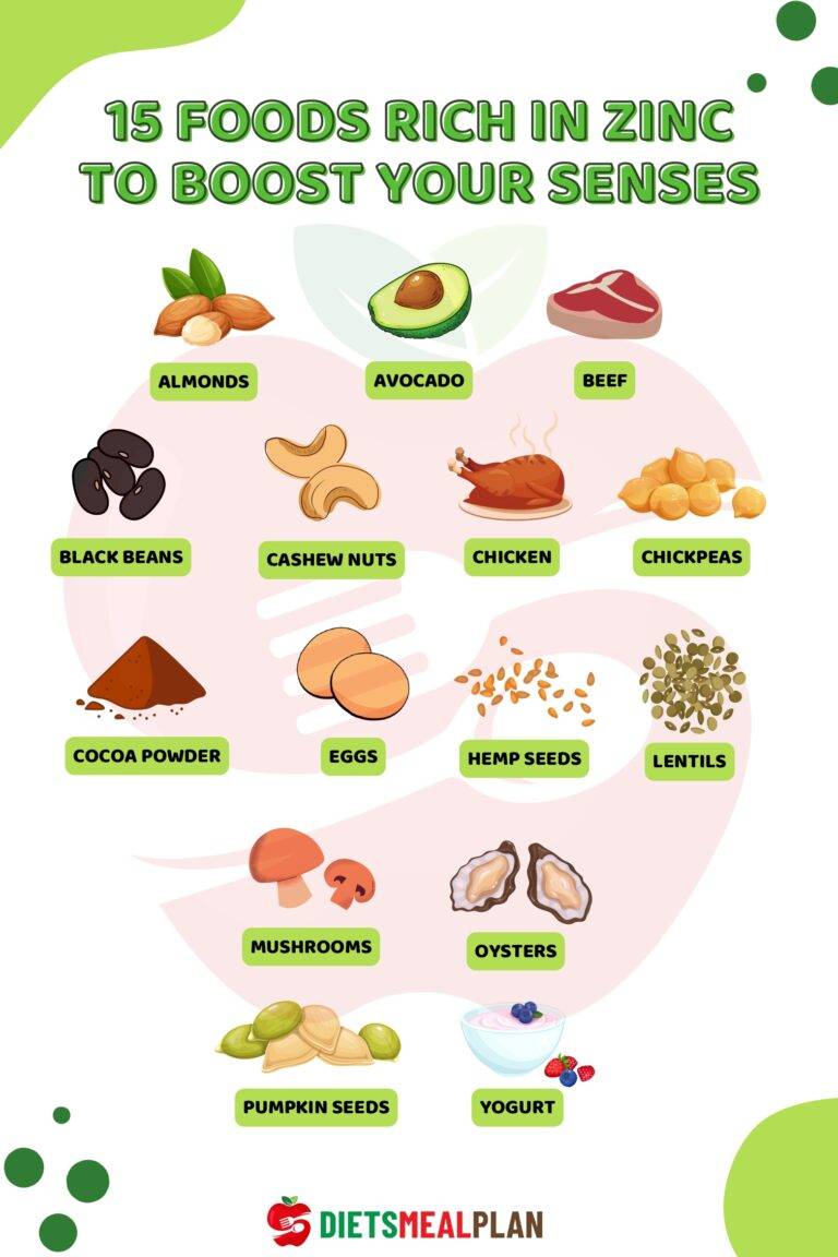 15 Foods Rich In Zinc To Boost Your Senses Diets Meal Plan