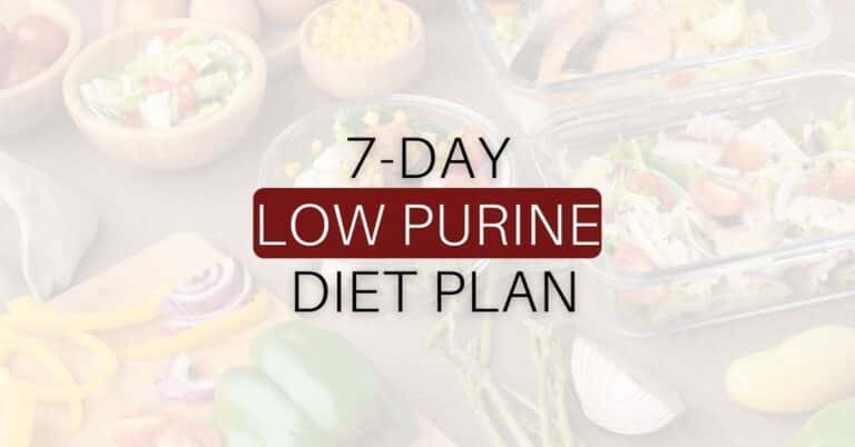 Low Purine Diet Plan