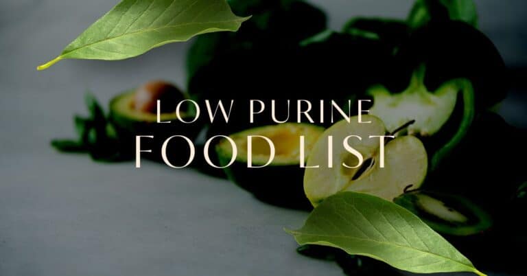 Low Purine Foods List