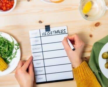 7 Day Vegetarian Family Meal Plan