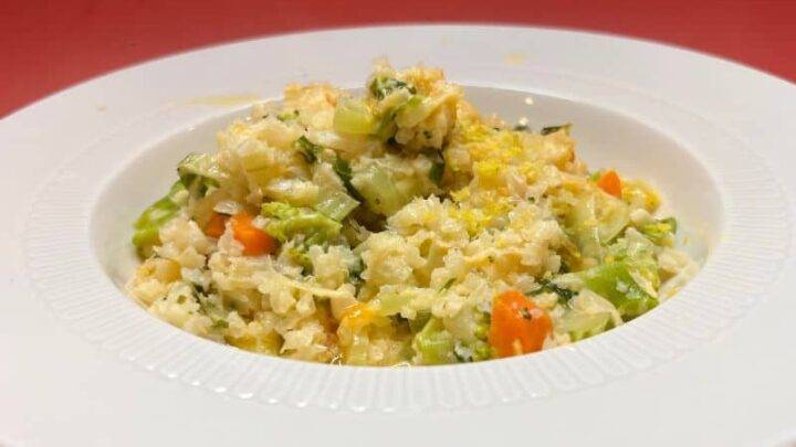 Cauliflower Risotto Keto