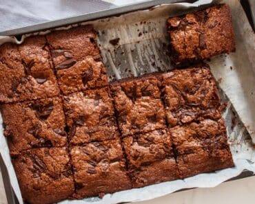 Vegan Turkish Coffee Brownie Recipe | Refined Sugar Free