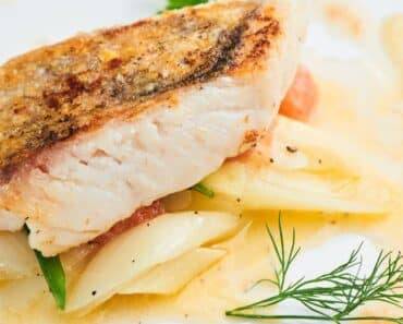 Baked Beurre Blanc Salmon Recipe | Low Carb and Mediterranean