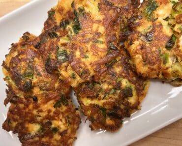 Keto Cheesy Hash Brown Recipe | Halloumi & Zucchini