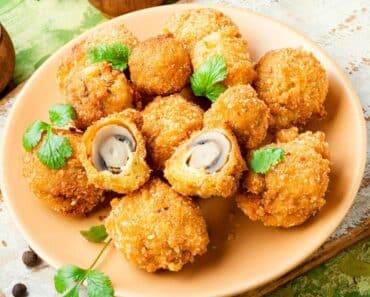 Crispy Vegetarian Mushroom Nuggets Recipe