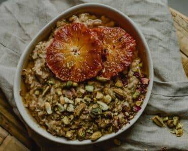 High Fiber Healthy Breakfast Bowl Recipe