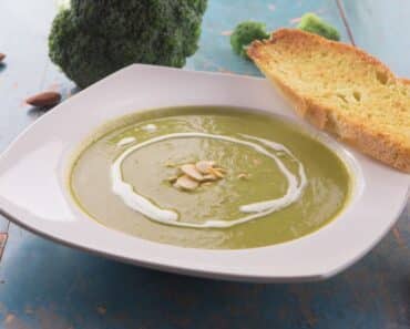 Low Carb Almond Broccoli Soup Recipe