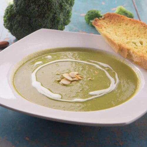 Almond Broccoli Soup