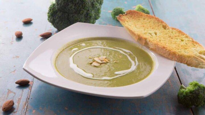 Almond Broccoli Soup