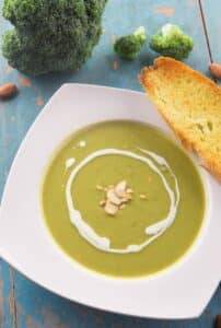 Almond Broccoli Soup