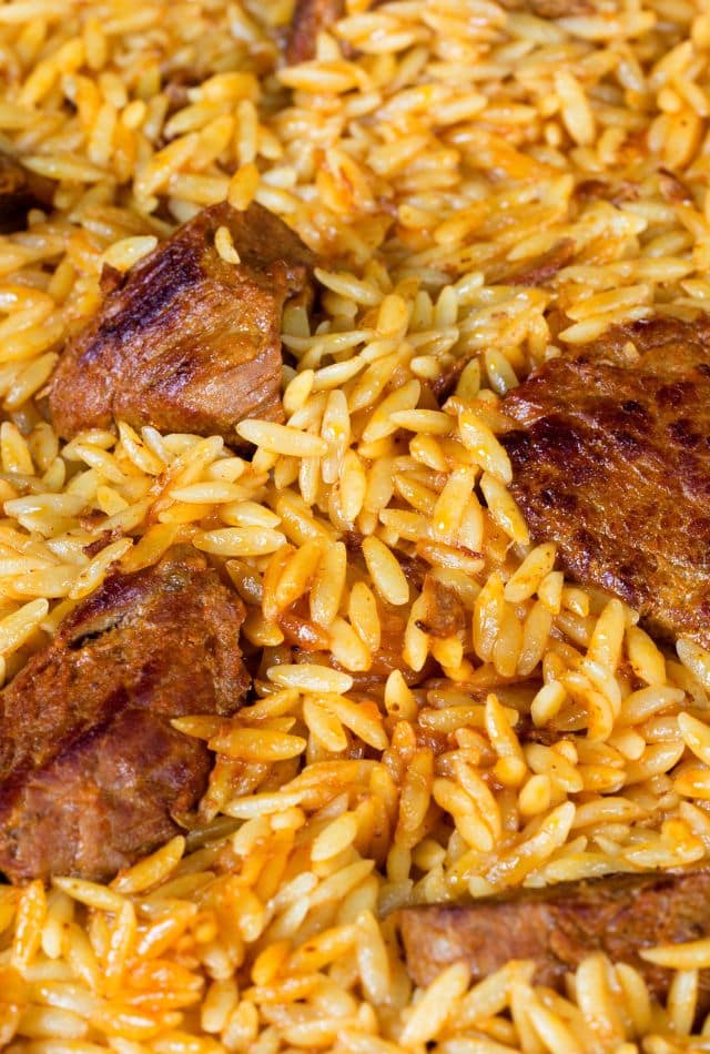 Beef Orzo Recipe