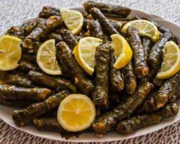 Stuffed Grape Leaves Recipe | Turkish Dolma Recipe