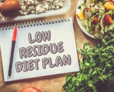 Low-Residue Diet Plan