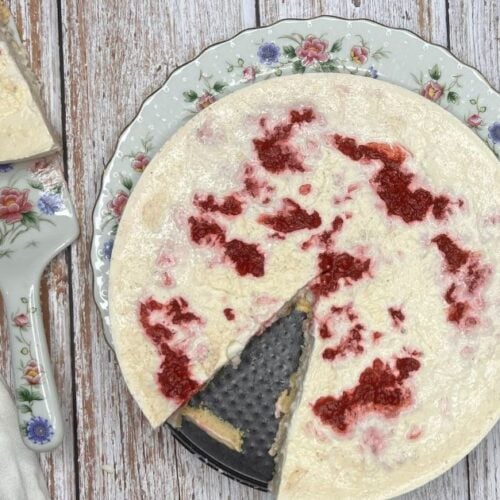 No Bake Berry Cheesecake