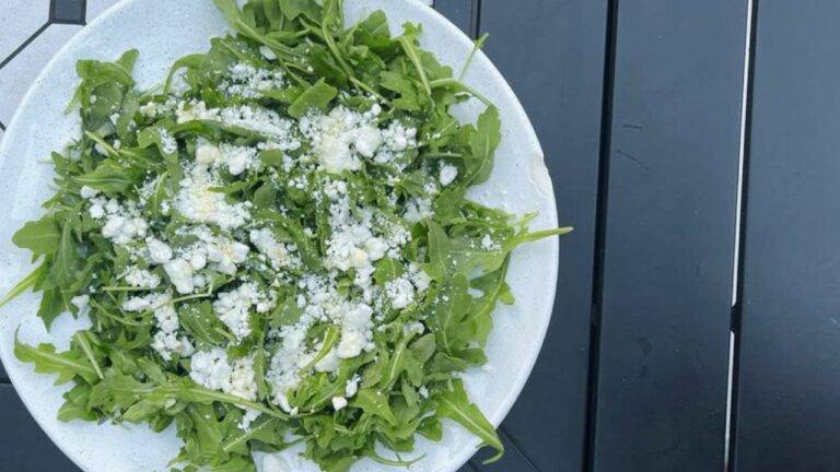 Best Arugula Goat Cheese Salad